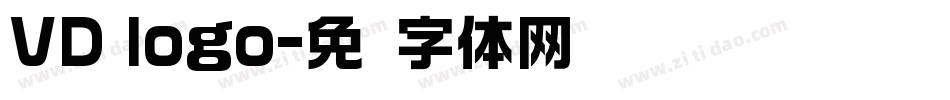 VD logo字体转换